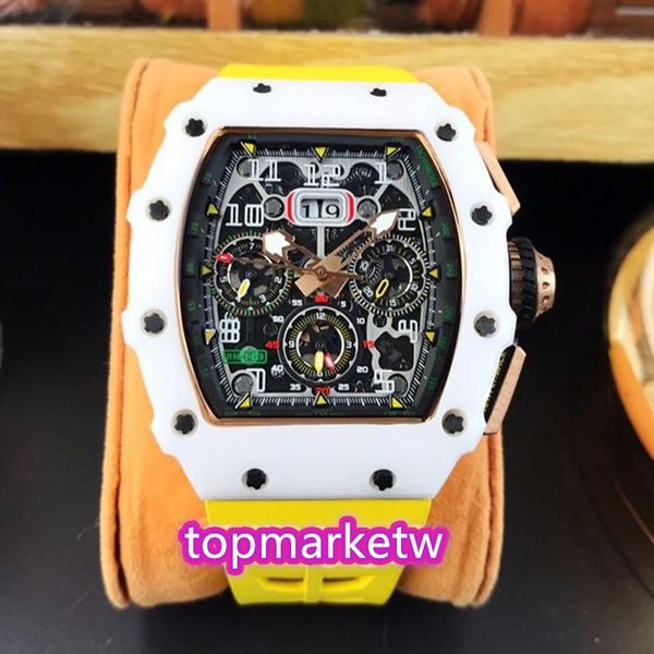 manufacturers version rm 11-03rg atz ceramic case flyback chrono skeleton dial miyota automatic rm11-03 mens watch black r, Slivery;brown
manufacturers version rm 11-03rg atz ceramic case flyback chrono skeleton dial miyota automatic rm11-03 mens watch black r, Slivery;brown