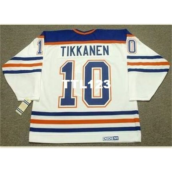 421 #10 esa tikkanen edmonton oilers 1987 ccm vintage home hockey jersey or custom any name or number retro jersey, Black
421 #10 esa tikkanen edmonton oilers 1987 ccm vintage home hockey jersey or custom any name or number retro jersey, Black