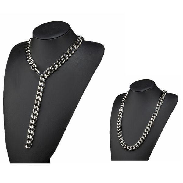 granny chic 13/15/17/19mm xxxtentacion adjustable choker tail hip hop rapper stainless steel mens cuban curb chain necklaceq0115, Golden;silver
granny chic 13/15/17/19mm xxxtentacion adjustable choker tail hip hop rapper stainless steel mens cuban curb chain necklaceq0115, Golden;silver