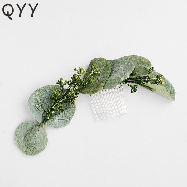 qyy fashion green leaves wedding hair comb bridal hair accessories bride bridesmaids hair clips wmtltv rimmer, Silver
qyy fashion green leaves wedding hair comb bridal hair accessories bride bridesmaids hair clips wmtltv rimmer, Silver