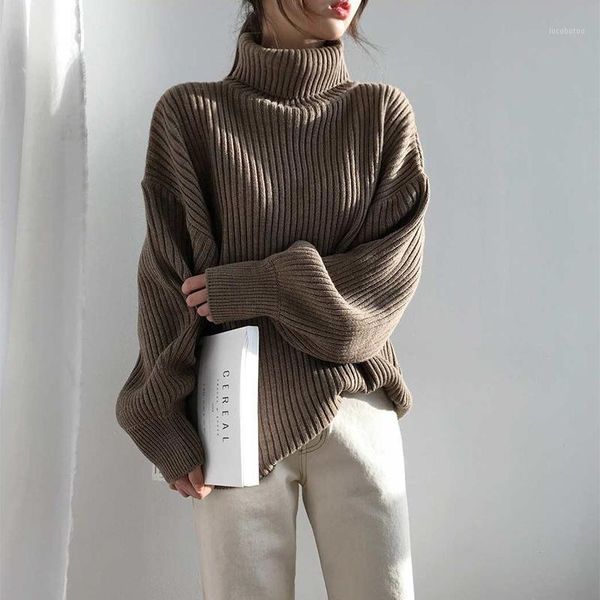 women's sweaters 2021 turtleneck sweater blue women winter knitted thick long high collar twist beige brown solid pullovers korean soft, White;black
women's sweaters 2021 turtleneck sweater blue women winter knitted thick long high collar twist beige brown solid pullovers korean soft, White;black