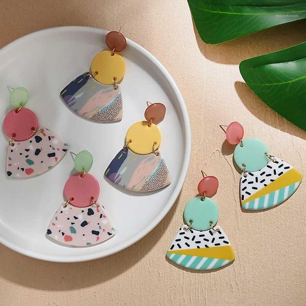 new colorful acrylic drop earrings geometric irregular earring for women fashion jewelry1, Silver
new colorful acrylic drop earrings geometric irregular earring for women fashion jewelry1, Silver
