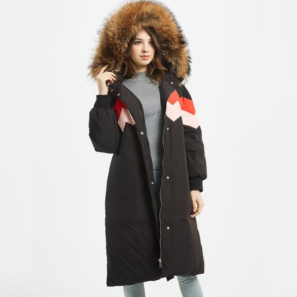 2021 new winter pigtails long fur collar fashion thick warm lining down jacket ladies 3gpr, Black
2021 new winter pigtails long fur collar fashion thick warm lining down jacket ladies 3gpr, Black