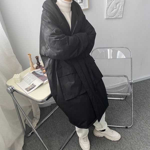 2021 male cotton coat autumn and winter new large niche pocket thick jacket man clothes c4a3, Black
2021 male cotton coat autumn and winter new large niche pocket thick jacket man clothes c4a3, Black