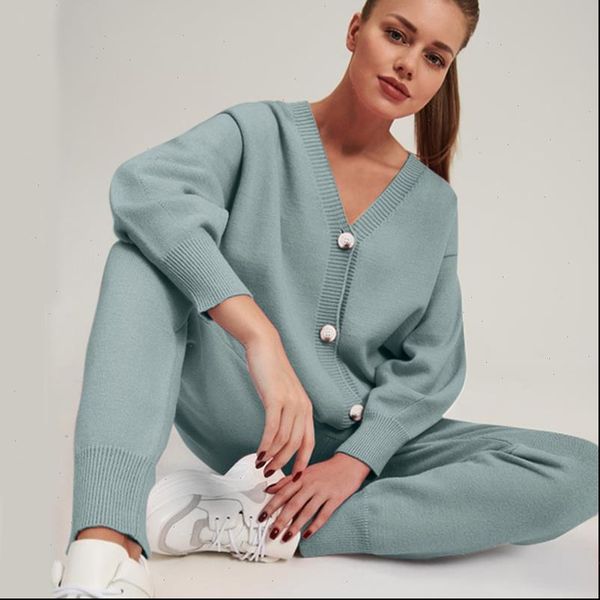 women sweater sets suits 2021 fashion track suit customes v neck cardigans long for autumn winter woman knitted suit, Gray
women sweater sets suits 2021 fashion track suit customes v neck cardigans long for autumn winter woman knitted suit, Gray