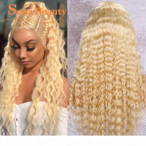 blonde curly lace front human hair wig 13x4 pre plucked brazilian remy deep wave wig for black women, Black;brown
blonde curly lace front human hair wig 13x4 pre plucked brazilian remy deep wave wig for black women, Black;brown