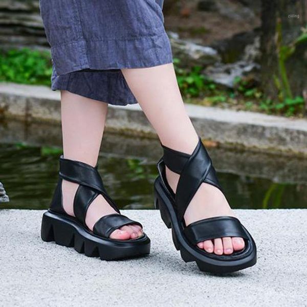 sandals yourseason genuine leather women casual zip vintage 2021 summer handmade lady girls platform heighten wedges sandals1, Black
sandals yourseason genuine leather women casual zip vintage 2021 summer handmade lady girls platform heighten wedges sandals1, Black
