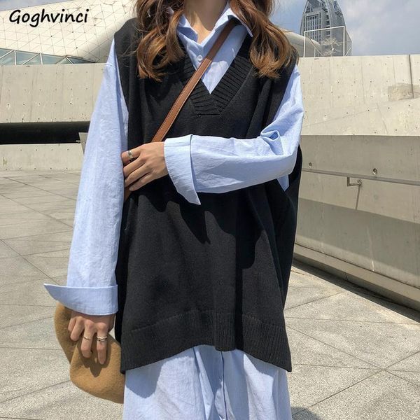 sweater vest women solid v-neck loose plus size 3xl simple classic elegant office ladies vests ulzzang chic leisure knitting kg-158, Black;white
sweater vest women solid v-neck loose plus size 3xl simple classic elegant office ladies vests ulzzang chic leisure knitting kg-158, Black;white