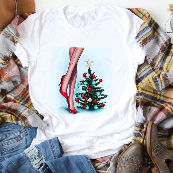 fashion lady print female t-shirt suitable all seasons christmas t shirt women fashion harajuku short sleeve, White
fashion lady print female t-shirt suitable all seasons christmas t shirt women fashion harajuku short sleeve, White