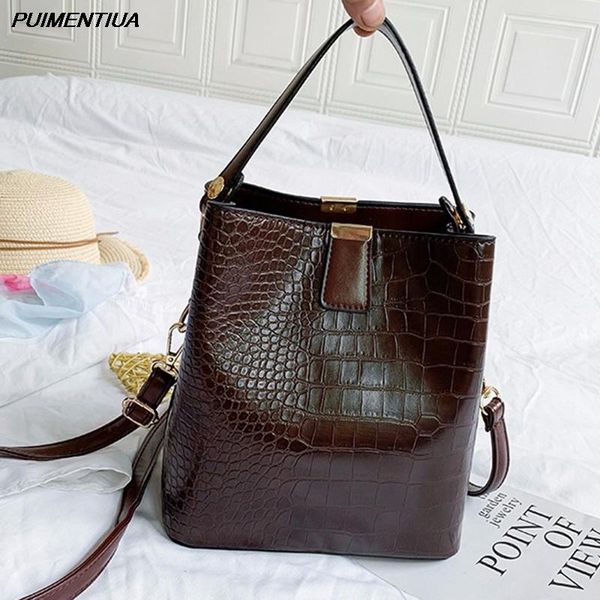 puimentiua 2020 retro bucket bags women pattern handbag high capacity casual crocodile shoulder messenger bags ladies pu purse
puimentiua 2020 retro bucket bags women pattern handbag high capacity casual crocodile shoulder messenger bags ladies pu purse