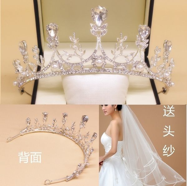 new bridal crown, Silver