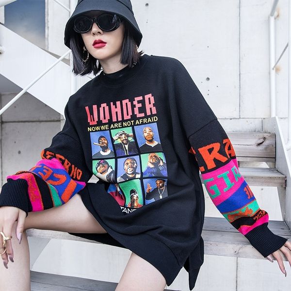 qouj5 topu 2020 женщин осень свитер sweaterhip хоп уличной моды случайные сшивание письмо шею свитер женский осенний q00098 h8xpd, Black
qouj5 topu 2020 женщин осень свитер sweaterhip хоп уличной моды случайные сшивание письмо шею свитер женский осенний q00098 h8xpd, Black