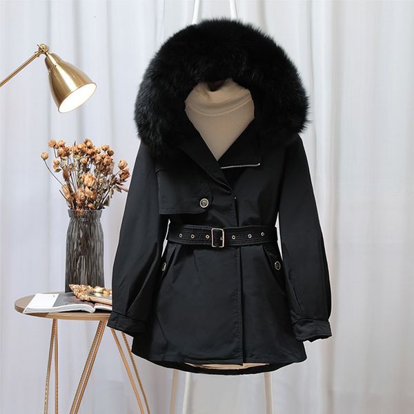 2021 new real gola de pele natural novas mulheres inverno pato branco jaqueta feminino quente prova vento para 0wd6, Black
2021 new real gola de pele natural novas mulheres inverno pato branco jaqueta feminino quente prova vento para 0wd6, Black