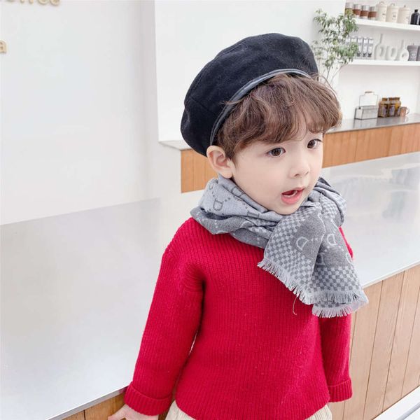 letter korean autumn children's winter scarf cashmere versatile new color matching diamond men's and women's trendy baby shaw, Red;brown
letter korean autumn children's winter scarf cashmere versatile new color matching diamond men's and women's trendy baby shaw, Red;brown