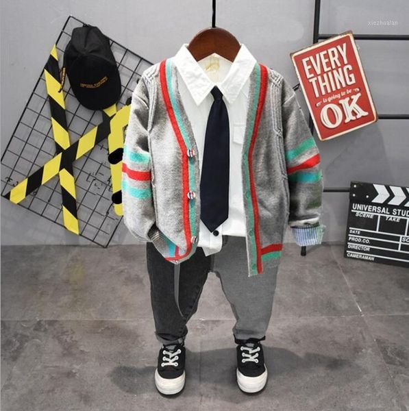 clothing sets children spring clothes suit kids boys kint cardigan,shirt,jeans 3pcs set 2-7 years baby casual cotton suits1, White
clothing sets children spring clothes suit kids boys kint cardigan,shirt,jeans 3pcs set 2-7 years baby casual cotton suits1, White