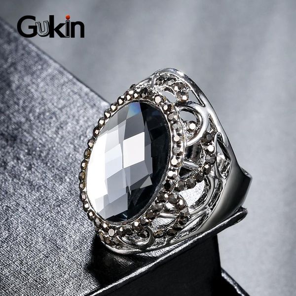 2020 new vintage gray cubic zircon hollow big rings for women wedding engagement birthday fashion luxury rings, Slivery;golden
2020 new vintage gray cubic zircon hollow big rings for women wedding engagement birthday fashion luxury rings, Slivery;golden