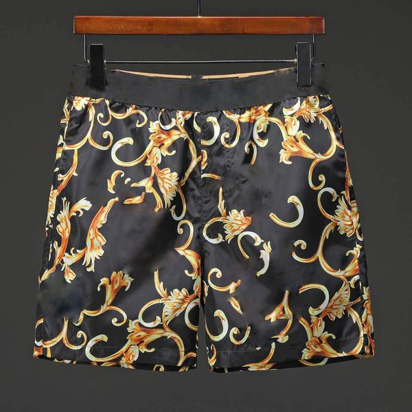 men's tide designer tiger flower rose digital printing casual fashion beach shorts five points men's pants, White;black
men's tide designer tiger flower rose digital printing casual fashion beach shorts five points men's pants, White;black