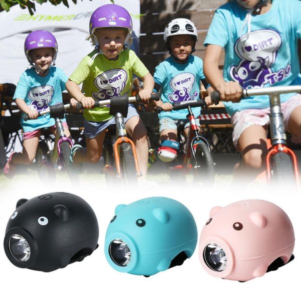 2021 bicycle light bike horn bell pig front lights 3 lighting modes tail handlebar head lamp cute flash kids child usb charging
2021 bicycle light bike horn bell pig front lights 3 lighting modes tail handlebar head lamp cute flash kids child usb charging