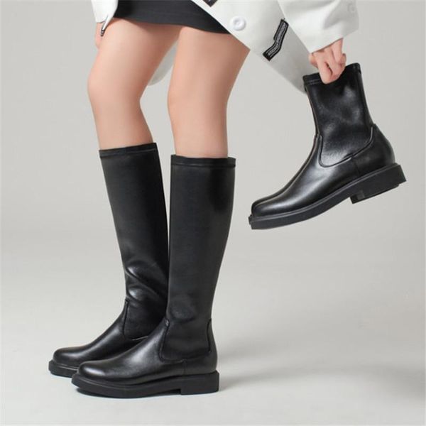 pxelena 34-43 plus размер женщины stretch колено высокие сапоги с низким каблук скольжения на 2021 весна осень зима обувь casual cozy riding, Black
pxelena 34-43 plus размер женщины stretch колено высокие сапоги с низким каблук скольжения на 2021 весна осень зима обувь casual cozy riding, Black