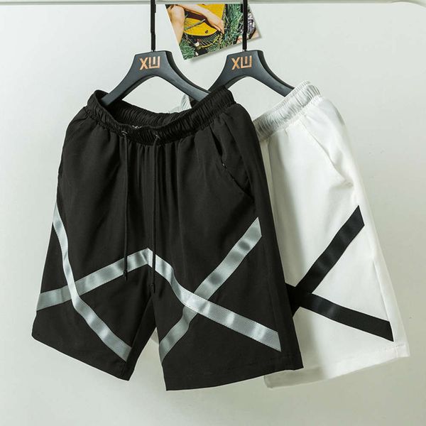 shorts summer sports 5-capris casual men's loose beach thin korean fashion pants, White;black
shorts summer sports 5-capris casual men's loose beach thin korean fashion pants, White;black