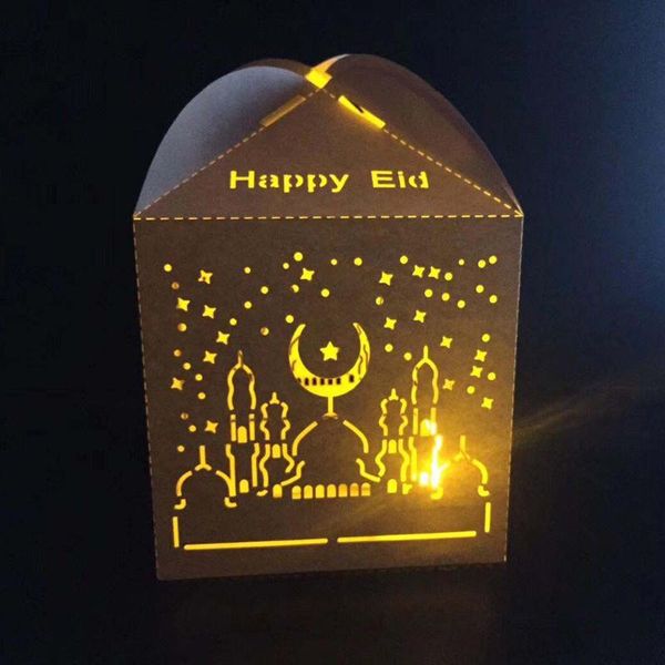 50pcs traditional ramadan eid hollowing paper candy box moon star gift party festival night light paper box 5*5*8cm
50pcs traditional ramadan eid hollowing paper candy box moon star gift party festival night light paper box 5*5*8cm