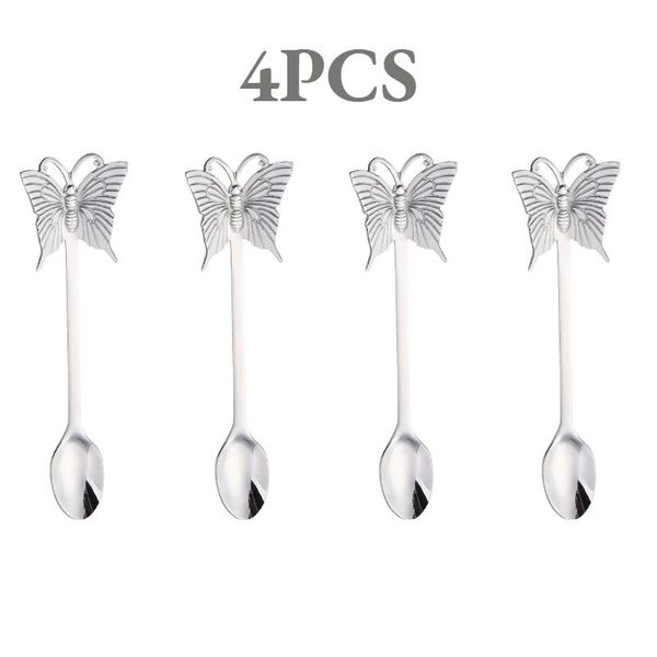 4pcs new butterfly tea spoon and fork creative bar tableware stainless steel dessert coffee spoon christmas gift h bbyvhl
4pcs new butterfly tea spoon and fork creative bar tableware stainless steel dessert coffee spoon christmas gift h bbyvhl