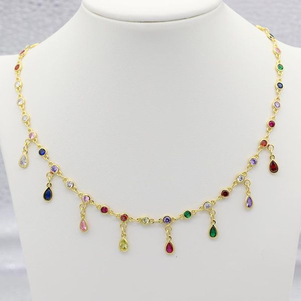 chokers 2021 summer rainbow cz simple charm delicate women girl classic jewelry gold filled copper statement choker necklaces, Golden;silver
chokers 2021 summer rainbow cz simple charm delicate women girl classic jewelry gold filled copper statement choker necklaces, Golden;silver