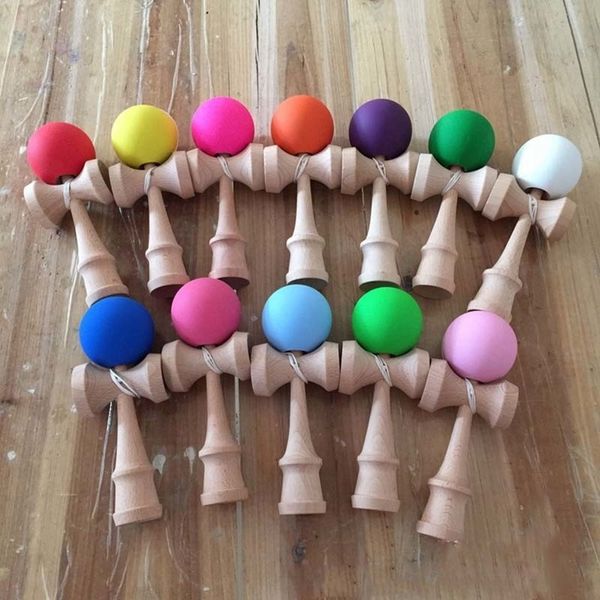 outdoor juggling balls kendama 18 cm professional wooden toys sport ball game for children colors random y200428
outdoor juggling balls kendama 18 cm professional wooden toys sport ball game for children colors random y200428