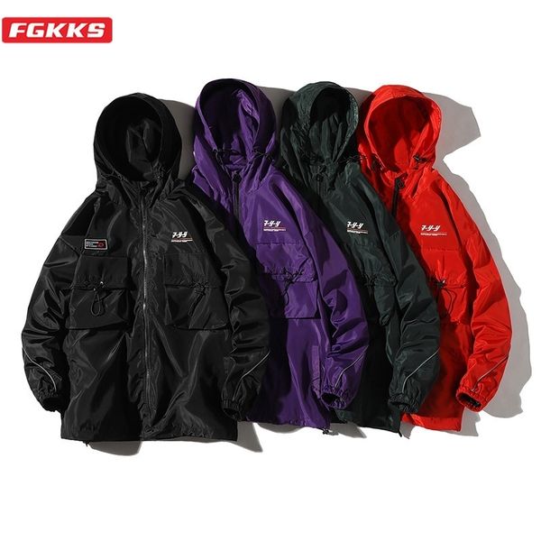 fgkks brand men fashion jackets spring autumn new men's letter print casual outerwear male hip hop hooded jacket coats 201116, Black;brown
fgkks brand men fashion jackets spring autumn new men's letter print casual outerwear male hip hop hooded jacket coats 201116, Black;brown