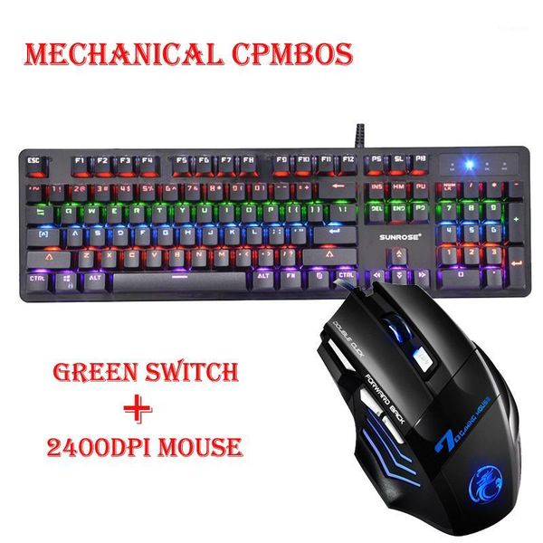 keyboards 2 in 1 gaming keyboard and mouse set mechanical with green switch rgb backlit 2400dpi for pc1
keyboards 2 in 1 gaming keyboard and mouse set mechanical with green switch rgb backlit 2400dpi for pc1