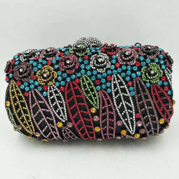 evening bags 2021 model colorful crystal women clutch black bag fashion hollow out female party handbags shoulder purses
evening bags 2021 model colorful crystal women clutch black bag fashion hollow out female party handbags shoulder purses