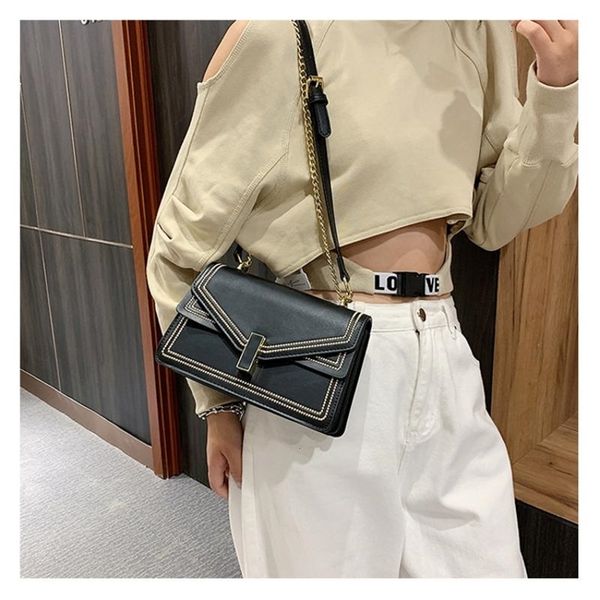 fashion chains square women shoulder bags designer handbags luxury pu leather crossbody messenger bag lady small flap female sac
fashion chains square women shoulder bags designer handbags luxury pu leather crossbody messenger bag lady small flap female sac