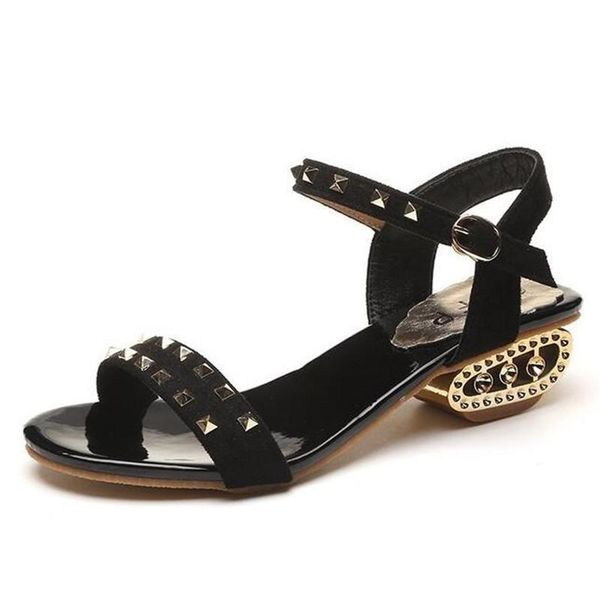 2021 summer sandals women's thick-heeled mid-low womens slippers high-heeled fashion rivets simple and comfortable women shoes, Black
2021 summer sandals women's thick-heeled mid-low womens slippers high-heeled fashion rivets simple and comfortable women shoes, Black