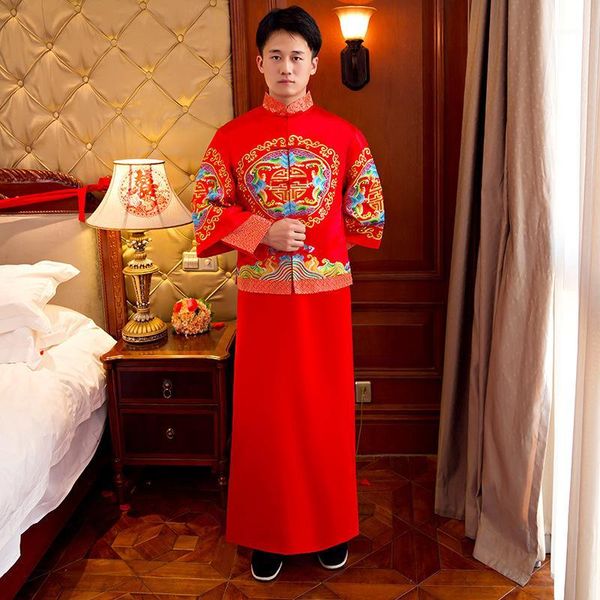 show mens chinese style wedding gown red embroidery groom evening gown kimono jacket tang suit toast costumes pratensis clothing1
show mens chinese style wedding gown red embroidery groom evening gown kimono jacket tang suit toast costumes pratensis clothing1