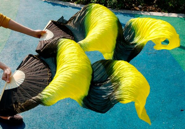 stage wear female chinese silk veils dance fans pair of belly dancing black+yellow+black+yellow, Black;red
stage wear female chinese silk veils dance fans pair of belly dancing black+yellow+black+yellow, Black;red