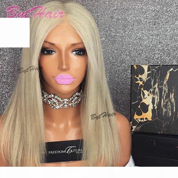 bythair 60# platinum blonde color silky straight short bob virgin human hair full lace wigs 130% 150% density bleached knots lace front wig, Black;brown
bythair 60# platinum blonde color silky straight short bob virgin human hair full lace wigs 130% 150% density bleached knots lace front wig, Black;brown