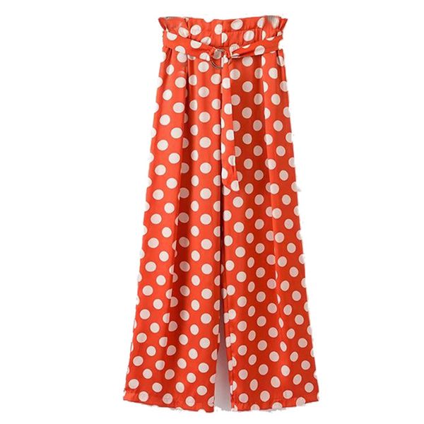 2021 new standard point testing wide legs mrs elegant paperbag pockets women's electrical belt chic length full pants kw0g, Black;white
2021 new standard point testing wide legs mrs elegant paperbag pockets women's electrical belt chic length full pants kw0g, Black;white