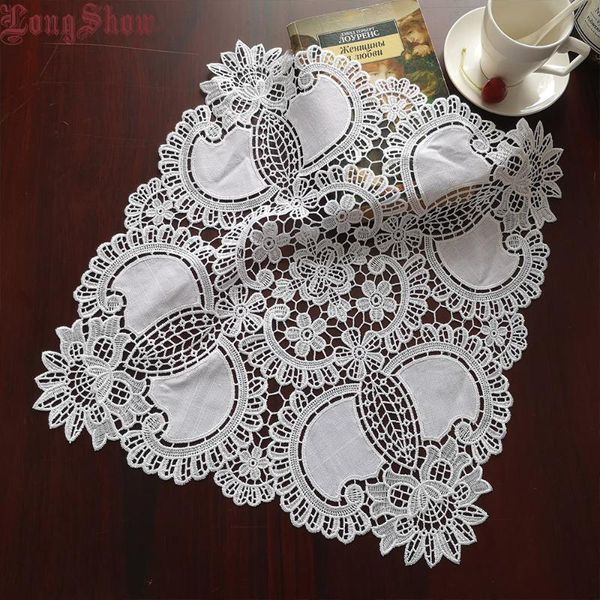 1Lot 4Pcs White Color Vintage Lace Creative Christmas Embroidered 35cm 40cm Square Hollow Out Placemats Doilies
1Lot 4Pcs White Color Vintage Lace Creative Christmas Embroidered 35cm 40cm Square Hollow Out Placemats Doilies