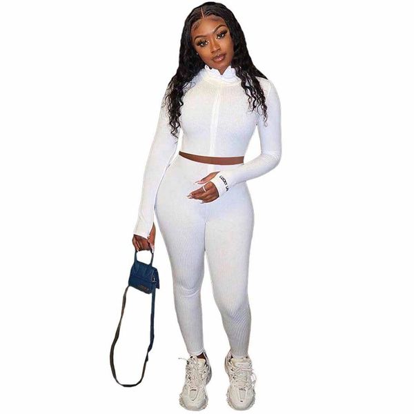 turtleneck knit rib bodycon fitness tracksuit women zipper embroidery lucky label crop + leggings two piece set outfits x0923, Gray
turtleneck knit rib bodycon fitness tracksuit women zipper embroidery lucky label crop + leggings two piece set outfits x0923, Gray