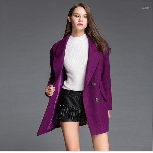 women's wool & blends woolen coat women basic style large size fashion suit collar 2021 autumn and winter thick all-match female jacke, Black
women's wool & blends woolen coat women basic style large size fashion suit collar 2021 autumn and winter thick all-match female jacke, Black