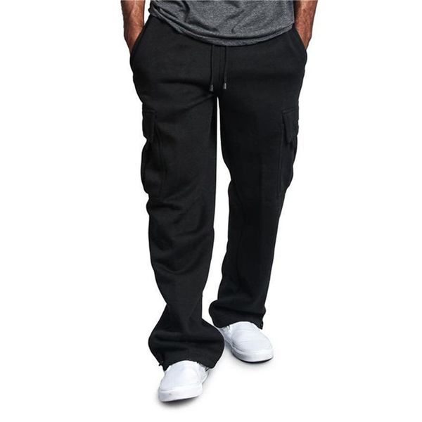 2020 men trousers solid color elastic waist loose long trousers men's hip-hop breathable casual pants pantalones, Black
2020 men trousers solid color elastic waist loose long trousers men's hip-hop breathable casual pants pantalones, Black