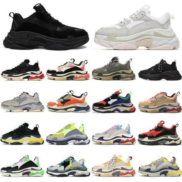 paris 17fw triple s platform shoes brand luxury dad mens shoes chaussures designer sneakers for men women vintage old trainer outdoor, Black
paris 17fw triple s platform shoes brand luxury dad mens shoes chaussures designer sneakers for men women vintage old trainer outdoor, Black