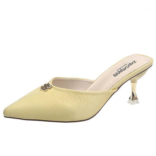 slippers summer ladies shoes woman mules fashion women cover pointed toe sewing high heels casual slides1, Black
slippers summer ladies shoes woman mules fashion women cover pointed toe sewing high heels casual slides1, Black