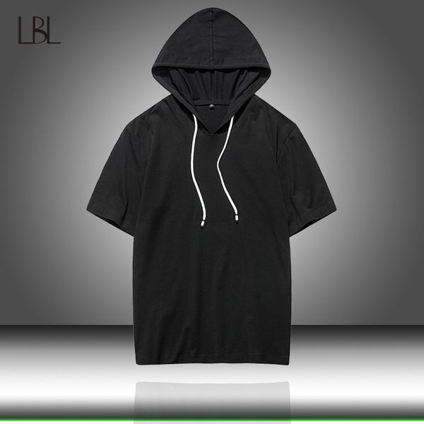 2020 new summer men casual hoodies sweatshirt mens solid short sleeve hooded male hip hop loose hooded pullover clothes us size, Black
2020 new summer men casual hoodies sweatshirt mens solid short sleeve hooded male hip hop loose hooded pullover clothes us size, Black