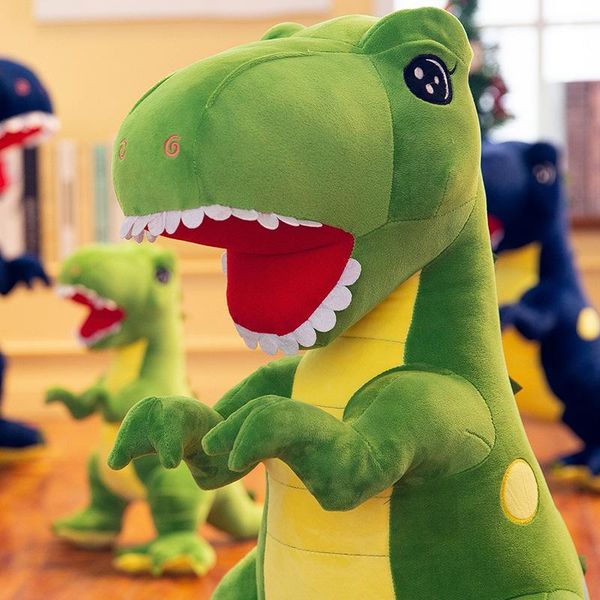 Wholesale Toys Cute Cartoon Dinosaur Plush Doll Dinosaur Model Plush Toys Stuffed Animals Christmas Toys Children's Gifts Ornaments