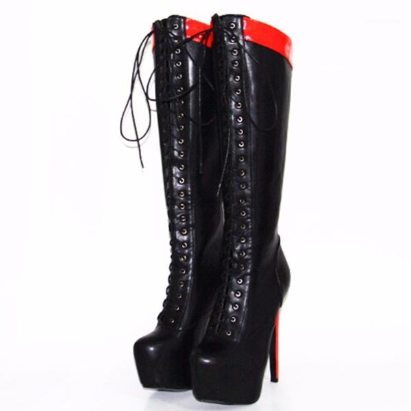boots elegant and black leather built-in 4.5 cm high water table with 16 heel boots. size: 35-431
boots elegant and black leather built-in 4.5 cm high water table with 16 heel boots. size: 35-431