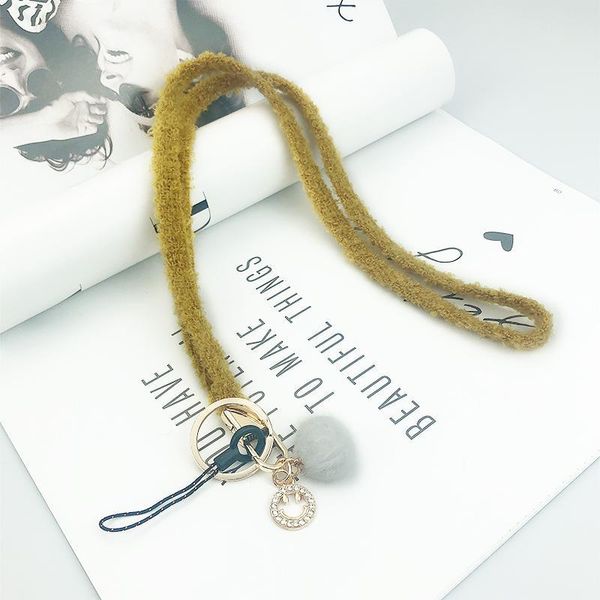 new furry lanyard strap for keychain id badge holder choker bling smiley little hairy ball neck rope mobile phone accessories h jllumm
new furry lanyard strap for keychain id badge holder choker bling smiley little hairy ball neck rope mobile phone accessories h jllumm