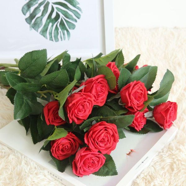 moisturizing feel real touch rose high artificial flower home decoration wedding party crafts valentine's day pgraphy props1
moisturizing feel real touch rose high artificial flower home decoration wedding party crafts valentine's day pgraphy props1
