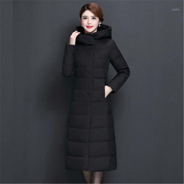 2019 new white duck down hooded woman down jacket fashion winter new thicken warm slim long coat parka plus size 4xl 7551, Black
2019 new white duck down hooded woman down jacket fashion winter new thicken warm slim long coat parka plus size 4xl 7551, Black