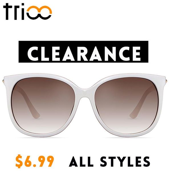 sunglasses trioo multi style women 6.99 glasses limit quantity, White;black 
sunglasses trioo multi style women 6.99 glasses limit quantity, White;black